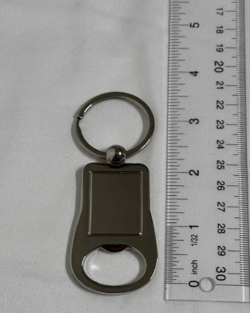 Chrome Keychain Bottle Opener