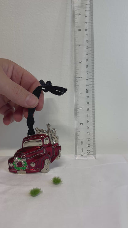 Christmas Classic Red Truck Ornament